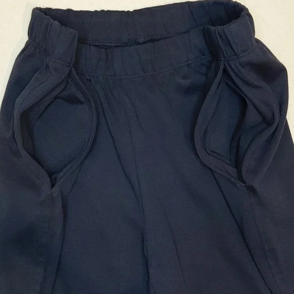 Lands' End Sport Knit High Rise Elastic Waist Pull On Pants - Picture 6 of 8